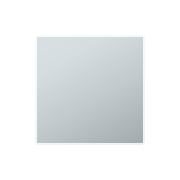 ◽ Emoji mittelkleines weißes Quadrat JoyPixels 5.5.