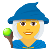 🧙‍♀️ Emoji Maga en JoyPixels 5.5.