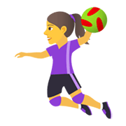 🤾‍♀️ Emoji Handballspielerin JoyPixels 5.5.