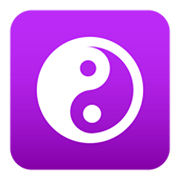 ☯️ Emoji Yin und Yang JoyPixels 5.5.