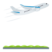 🛫 Emoji Avión Despegando en JoyPixels 6.0.