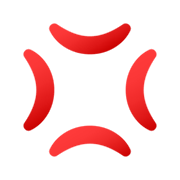 💢 Emoji Símbolo De Raiva na JoyPixels 6.0.