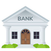 Emoji 🏦 Banca su JoyPixels 6.0.