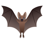 Emoji 🦇 Pipistrello su JoyPixels 6.0.