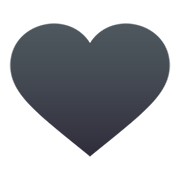 🖤 Emoji schwarzes Herz JoyPixels 6.0.