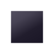 ◾ Emoji mittelkleines schwarzes Quadrat JoyPixels 6.0.
