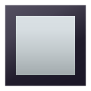 🔲 Emoji schwarze quadratische Schaltfläche JoyPixels 6.0.