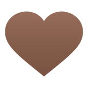 Émoji 🤎 Cœur Marron sur JoyPixels 6.0.