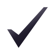 Emoji ✔️ Segno Di Spunta Nero su JoyPixels 6.0.