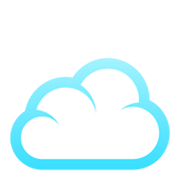 ☁️ Emoji Nuvem na JoyPixels 6.0.