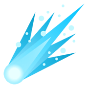 Emoji ☄️ Cometa su JoyPixels 6.0.