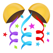 🎊 Emoji Confete na JoyPixels 6.0.