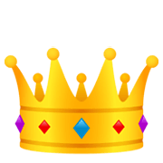 👑 Emoji Corona en JoyPixels 6.0.