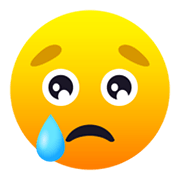 😢 Emoji weinendes Gesicht JoyPixels 6.0.