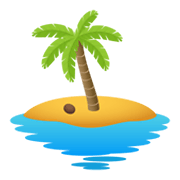 🏝️ Emoji Ilha Deserta na JoyPixels 6.0.