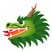 🐲 Emoji Drachengesicht JoyPixels 6.0.