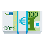 💶 Emoji Billete De Euro en JoyPixels 6.0.