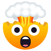 🤯 Emoji Cabeza Explotando en JoyPixels 6.0.