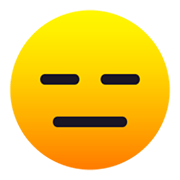 😑 Emoji ausdrucksloses Gesicht JoyPixels 6.0.