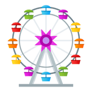 Emoji 🎡 Ruota Panoramica su JoyPixels 6.0.
