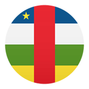 🇨🇫 Emoji Flagge: Zentralafrikanische Republik JoyPixels 6.0.