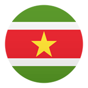🇸🇷 Emoji Bandera: Surinam en JoyPixels 6.0.