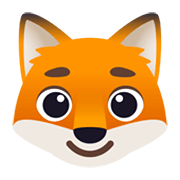 🦊 Emoji Zorro en JoyPixels 6.0.
