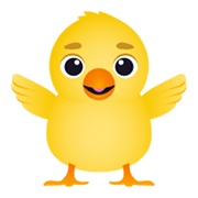 Emoji 🐥 Pulcino Visto Di Fronte su JoyPixels 6.0.