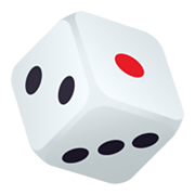 🎲 Emoji Jogo De Dado na JoyPixels 6.0.