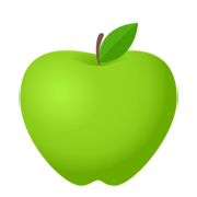 🍏 Emoji Maçã Verde na JoyPixels 6.0.