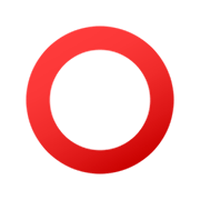Émoji ⭕ Cercle Rouge sur JoyPixels 6.0.