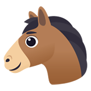 🐴 Emoji Pferdegesicht JoyPixels 6.0.