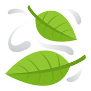 Emoji 🍃 Foglia Al Vento su JoyPixels 6.0.