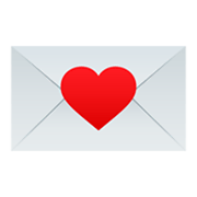 Emoji 💌 Lettera D’amore su JoyPixels 6.0.