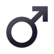Emoji ♂️ Simbolo Genere Maschile su JoyPixels 6.0.