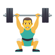 🏋️‍♂️ Emoji Homem Levantando Peso na JoyPixels 6.0.