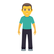 🧍‍♂️ Emoji stehender Mann JoyPixels 6.0.