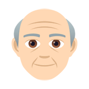 Émoji 👴🏻 Homme âgé : Peau Claire sur JoyPixels 6.0.
