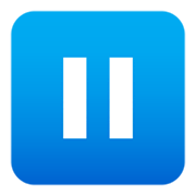 Emoji ⏸️ Pulsante Pausa su JoyPixels 6.0.