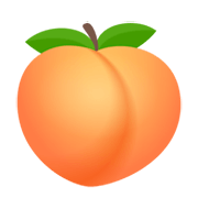Emoji 🍑 Pesca su JoyPixels 6.0.