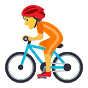 Émoji 🚴 Cycliste sur JoyPixels 6.0.