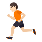🏃🏻 Emoji Persona Corriendo: Tono De Piel Claro en JoyPixels 6.0.