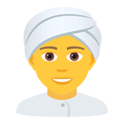 👳 Emoji Persona Con Turbante en JoyPixels 6.0.