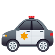 🚓 Emoji Polizeiwagen JoyPixels 6.0.