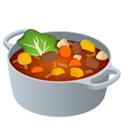 🍲 Emoji Topf mit Essen JoyPixels 6.0.