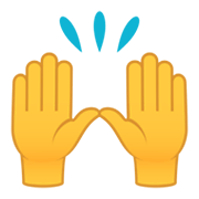 🙌 Emoji zwei erhobene Handflächen JoyPixels 6.0.