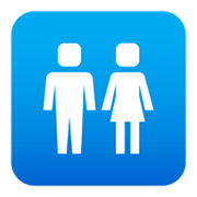 Emoji 🚻 Simbolo Dei Servizi Igienici su JoyPixels 6.0.