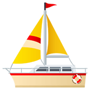 ⛵ Emoji Segelboot JoyPixels 6.0.
