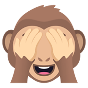 🙈 Emoji Mono Con Los Ojos Tapados en JoyPixels 6.0.