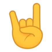 🤘 Emoji Mano Haciendo El Signo De Cuernos en JoyPixels 6.0.